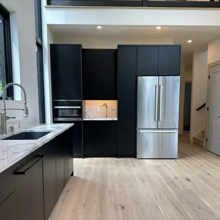 Black Modern Kitchen